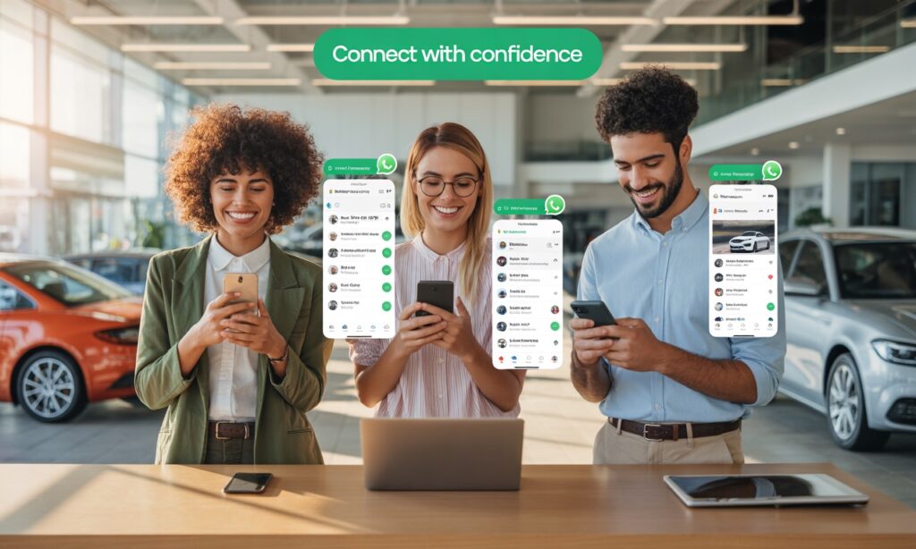 Spinic - Fahrzeugangebote per WhatsApp versenden