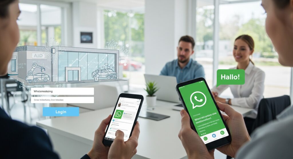 Spinic - Fahrzeugaktionen per WhatsApp