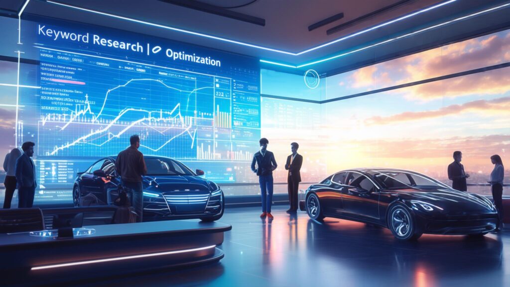 Spinic - KI-Keyword-Recherche für Autohäuser