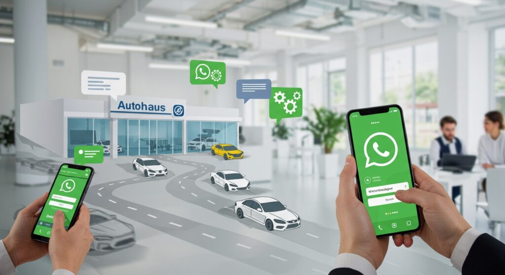 Spinic - WhatsApp-Integration im Autohaus