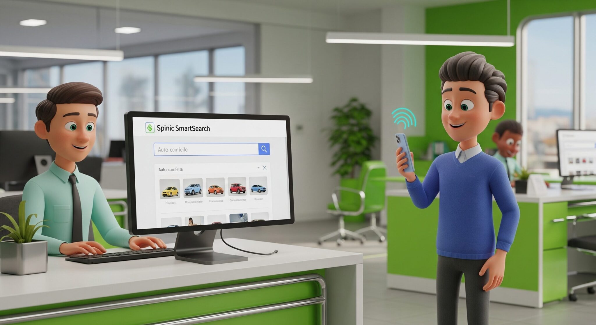 Spinic SmartSearch – Intelligente Fahrzeugsuche für Autohäuser