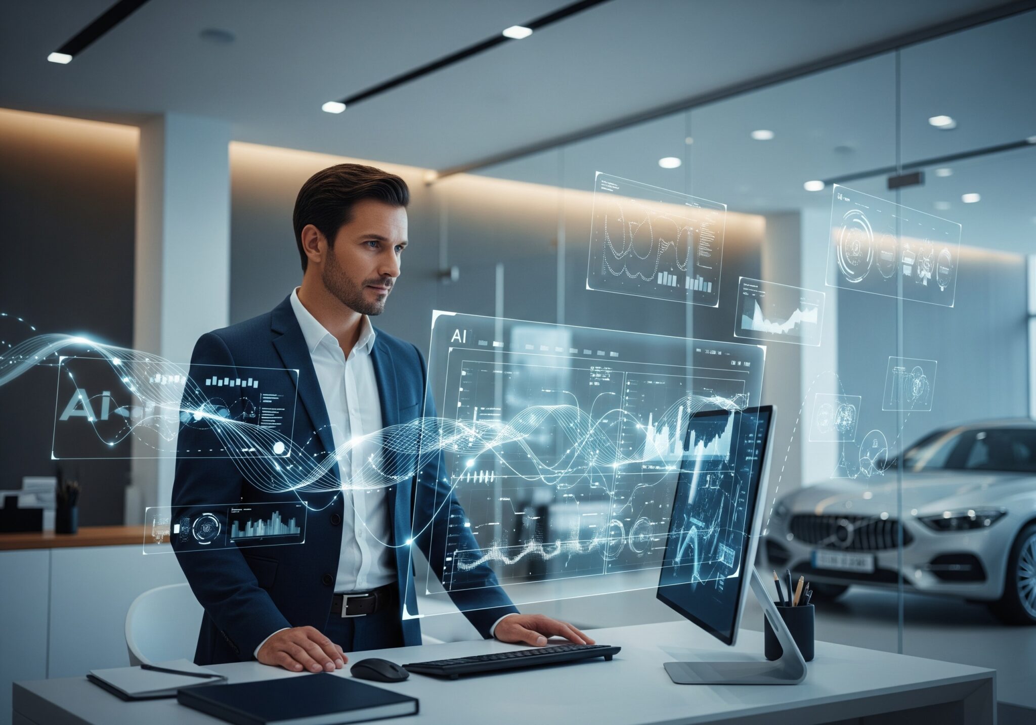 Viele KI-Projekte im Autohaus bleiben wirkungslos. So vermeiden Sie typische Fehler und steigern messbar Conversion und Effizienz.