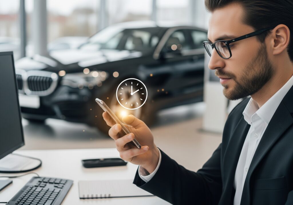 Warum schnelle Reaktion im Autohaus wichtiger ist als Preis: Mehr Leads, höhere Abschlussquote und bessere Bruttomarge.