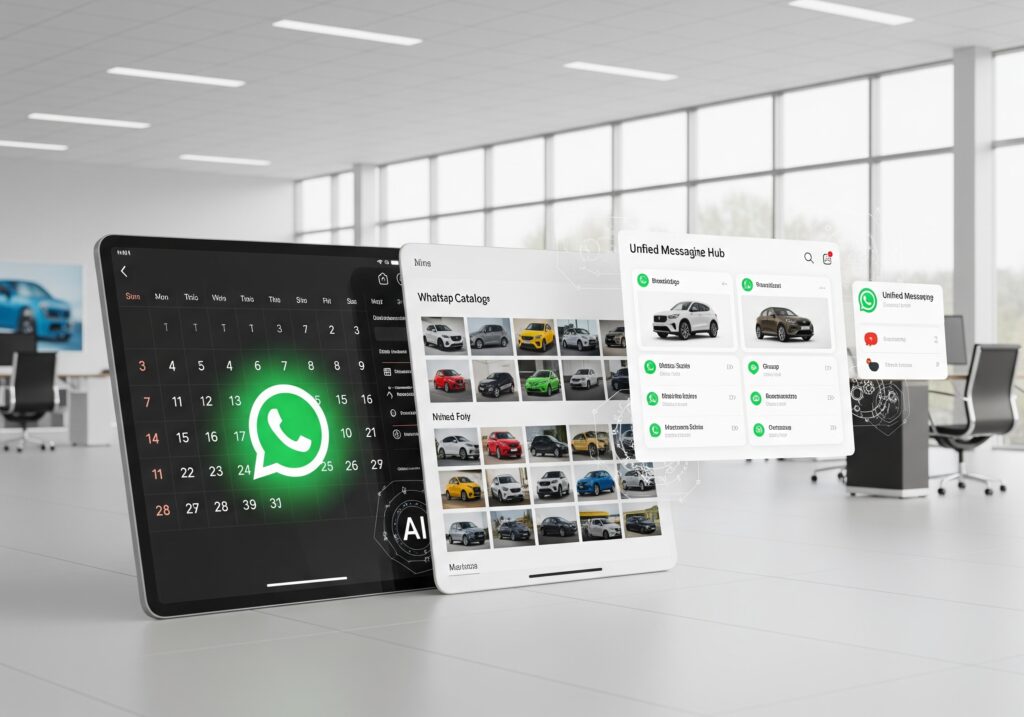 WhatsApp-Integration im Autohaus: Mehr Leads durch automatische Fahrzeugposts