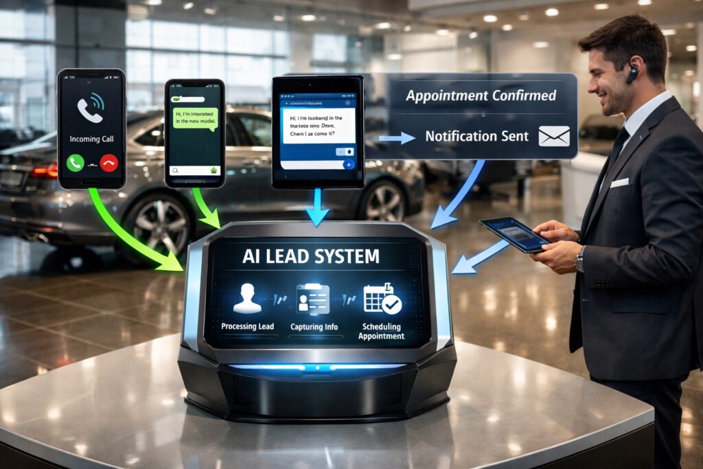 AI Agent im Autohaus: Telefon und WhatsApp Omnichannel Integration
