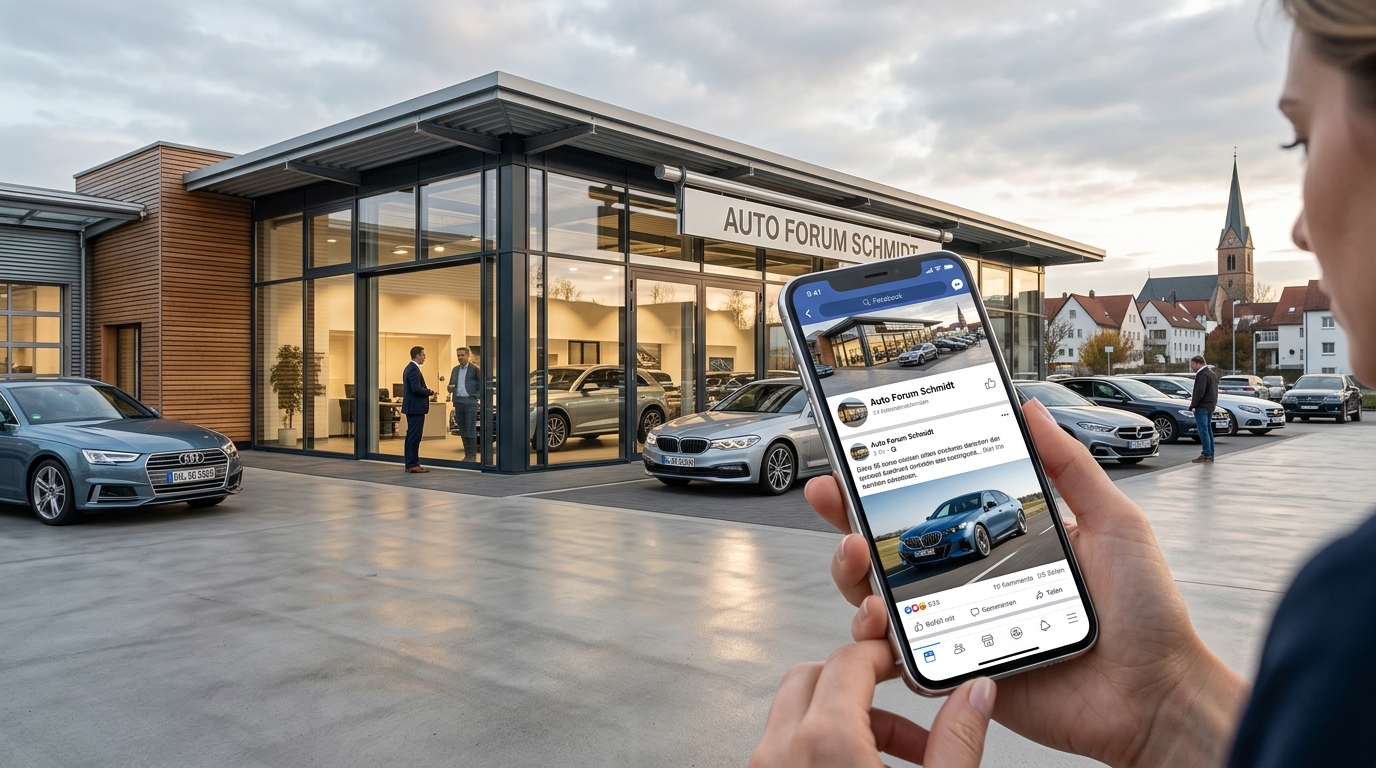 Facebook als lokaler Sichtbarkeitskanal im Autohaus