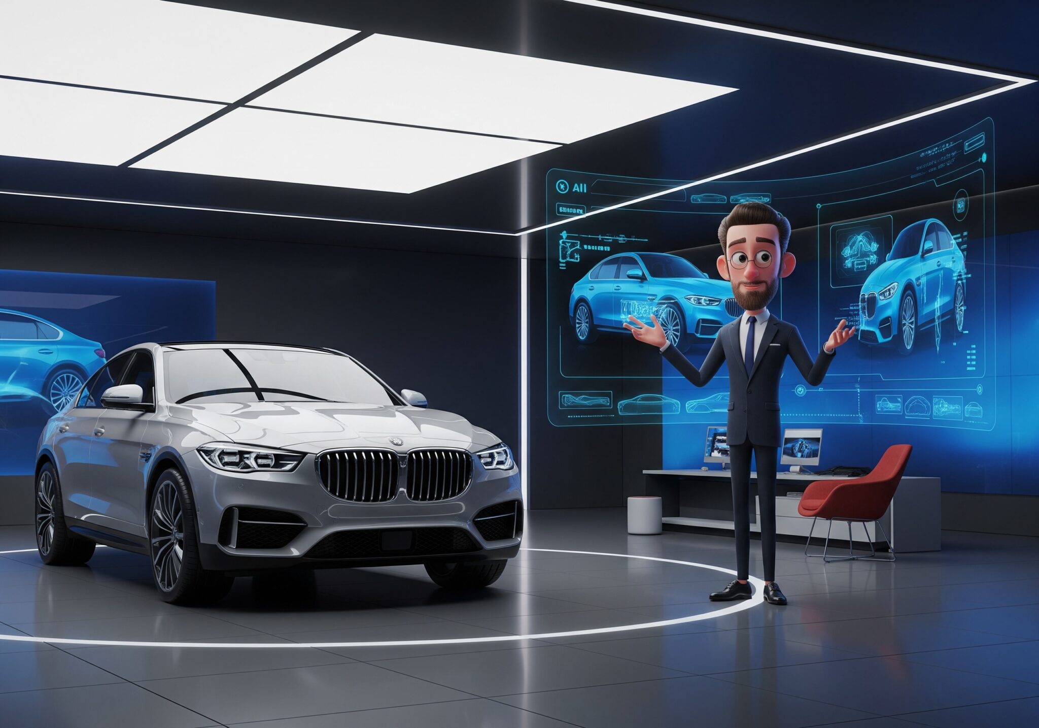 AI-Creatives für Autohäuser