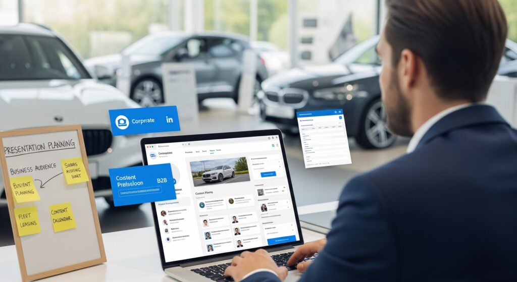 LinkedIn im Autohaus: B2B-Kunden gezielt gewinnen