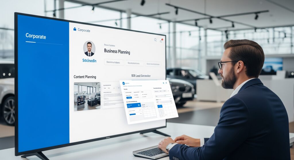 LinkedIn im Autohaus: B2B-Kunden gezielt gewinnen