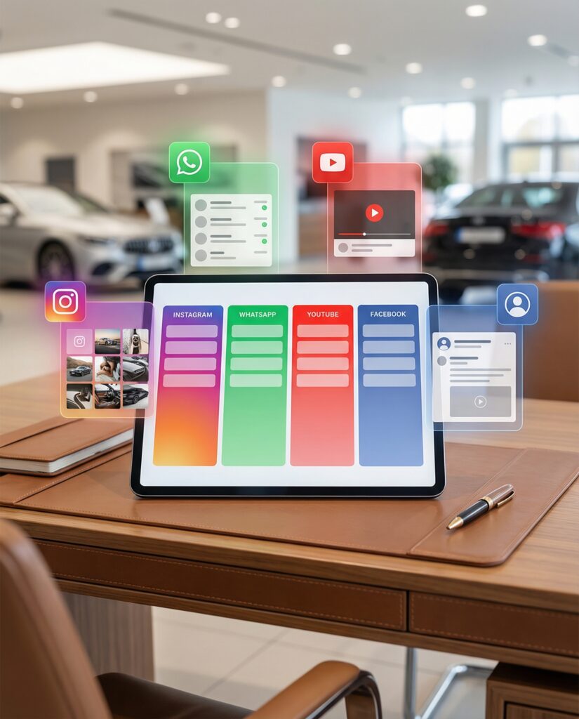 Vier Kanaele und Smart Planner in einem Paket fuer Autohäuser