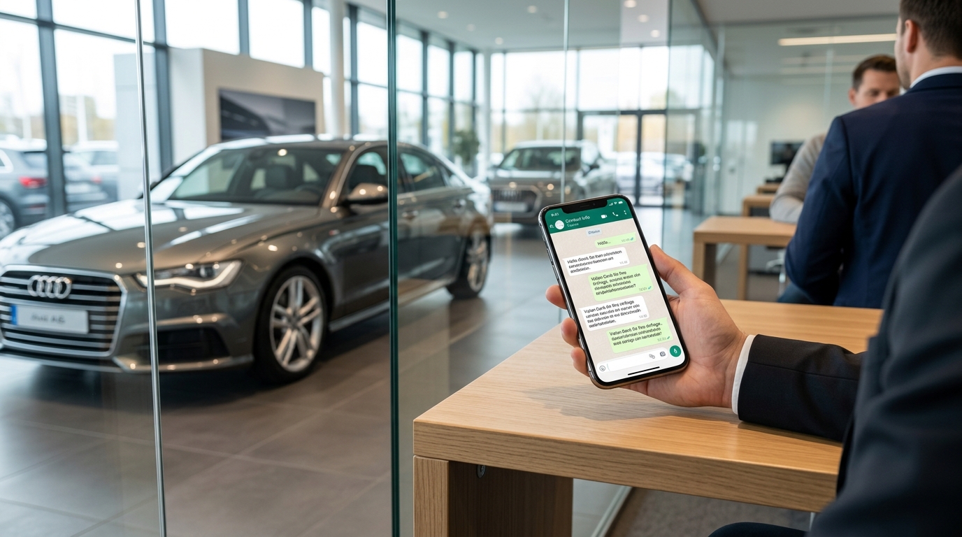 WhatsApp als Kommunikationskanal im Autohaus