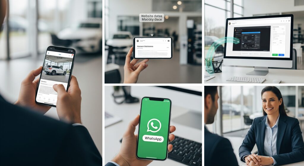 WhatsApp Lead-Benachrichtigung im Autohaus: Sofort schneller reagieren