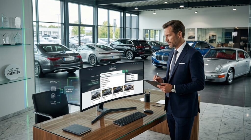 Fahrzeugsuche im Autohaus: Warum Premium-Bestand besser auffindbar sein muss