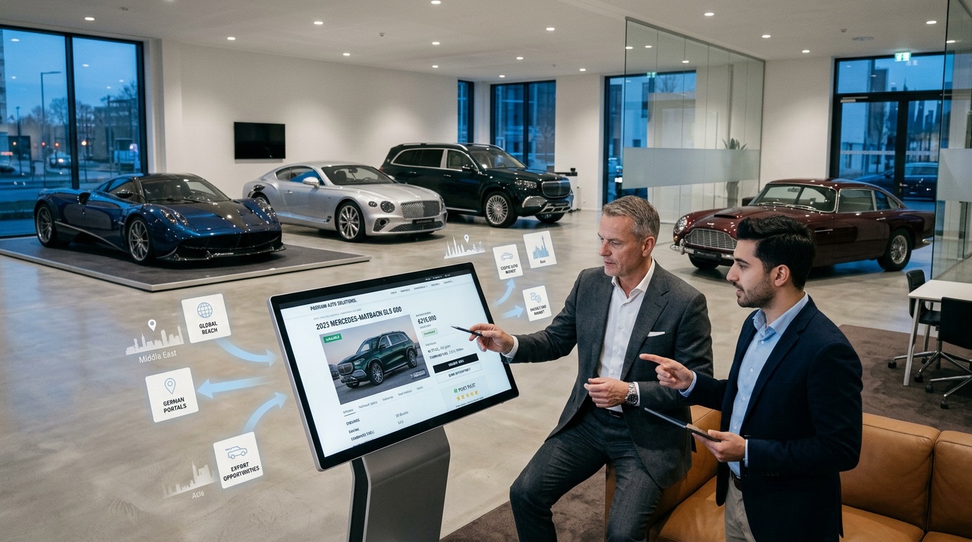 High-End Fahrzeuge online verkaufen: Website für Premium-Autohäuser