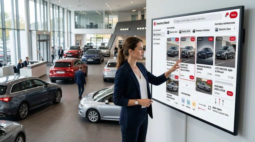 Pinterest für Autohäuser: Fahrzeuge aus dem Bestand sichtbar machen