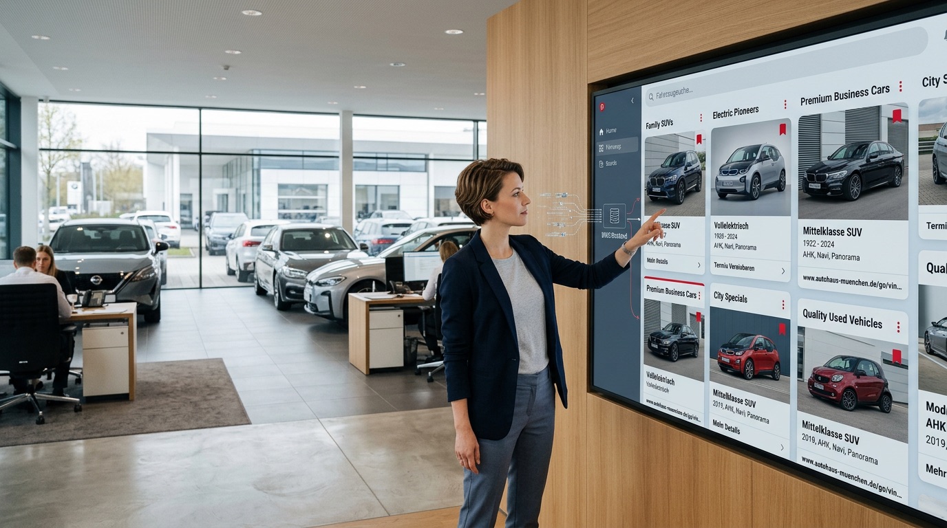 Pinterest für Autohäuser: Fahrzeuge aus dem Bestand sichtbar machen