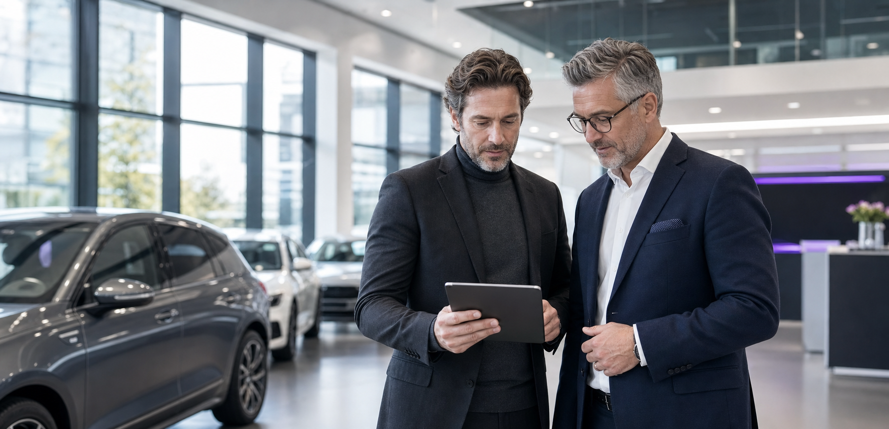 Strategischer Investor und Spinic-Gründer besprechen Wachstum im Autohaus