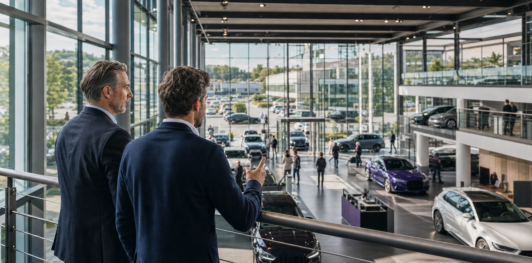 Automotive-Führungskräfte planen die Skalierung einer Autohausgruppe