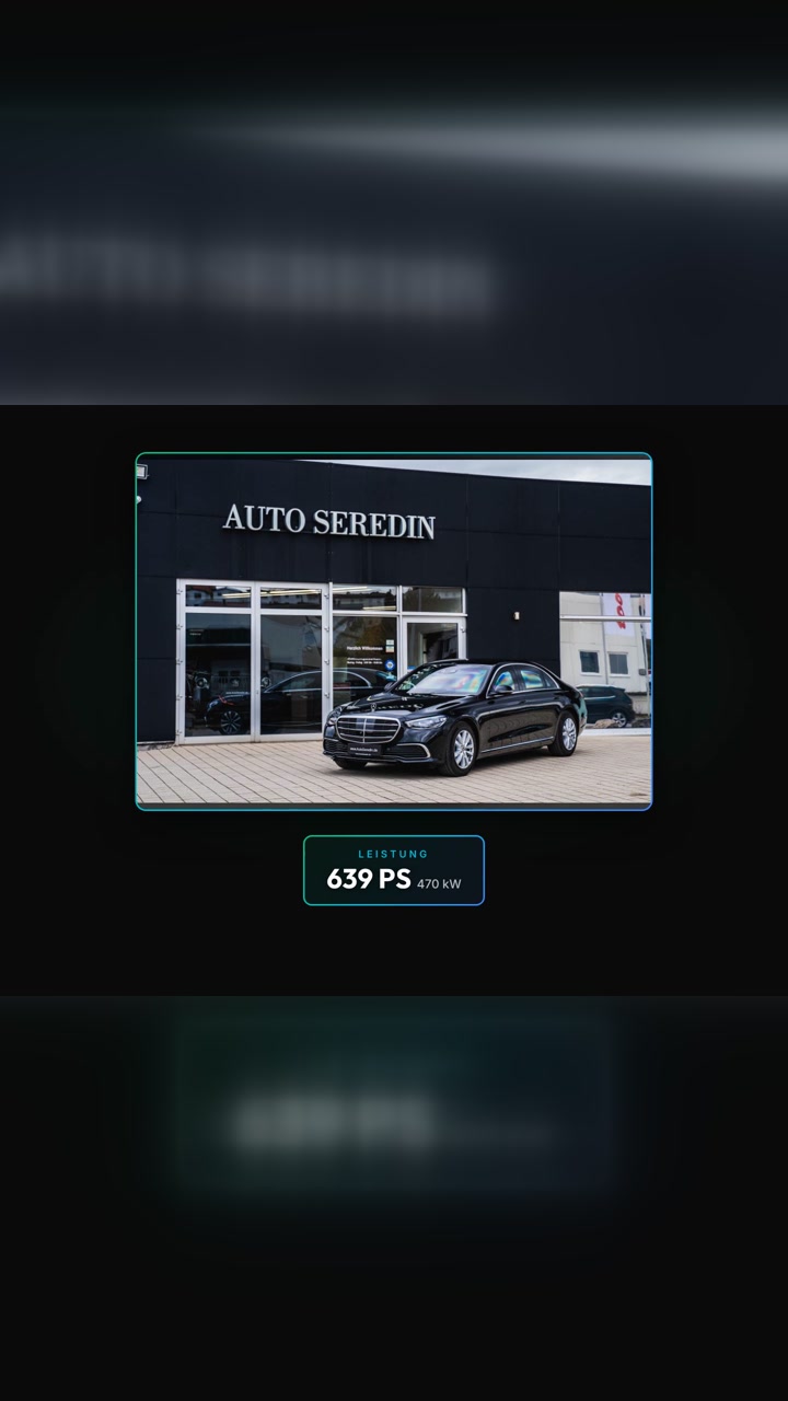 Mercedes-AMG GT 63 S als digitale Galerie-Präsentation