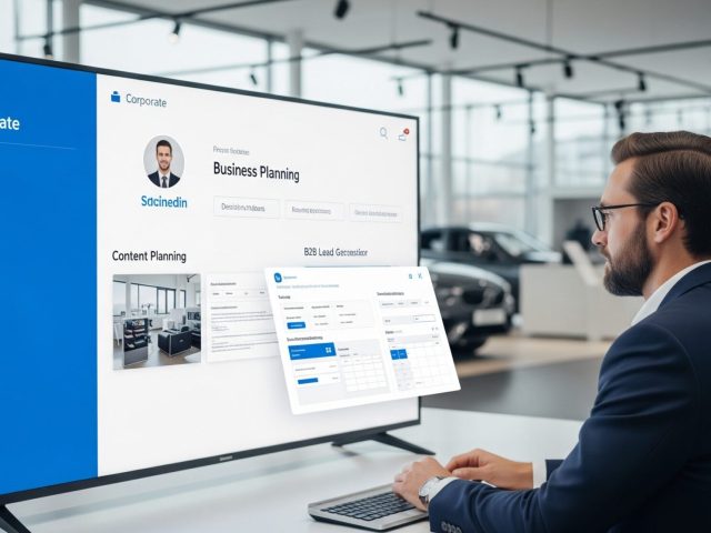 LinkedIn im Autohaus: B2B-Kunden gezielt gewinnen