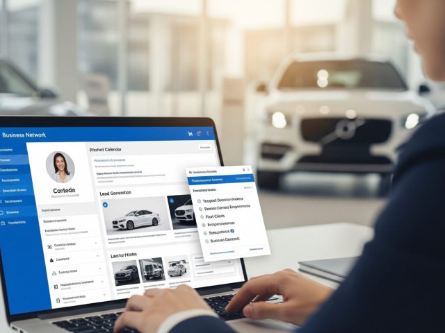 LinkedIn im Autohaus: B2B-Kunden gezielt gewinnen